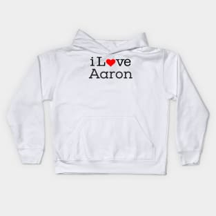 I love Aaron Kids Hoodie